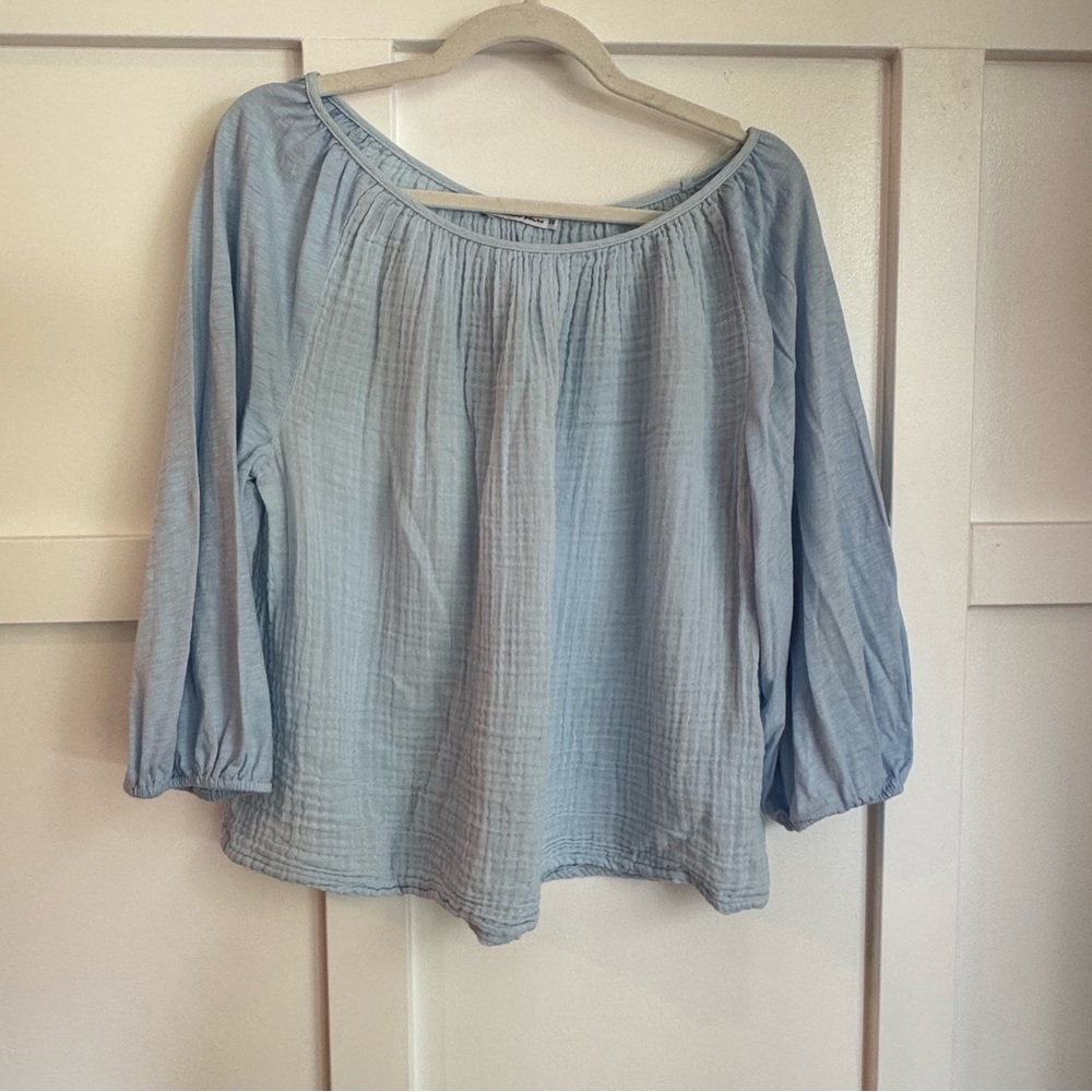 Women's Light Blue Blouse